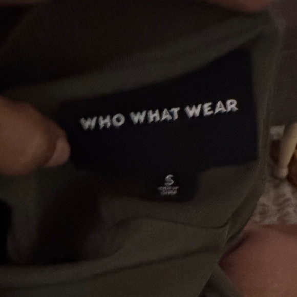 Who What Wear Green Bomber Jacket with Ruffle Detail size small - Picture 2 of 4